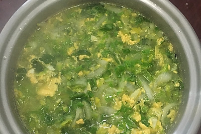 青菜鸡蛋汤