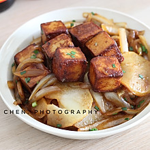 #巨下饭的家常菜#超下饭的干锅鱼豆腐