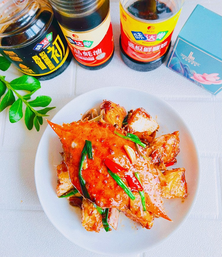 酱香梭子蟹的做法