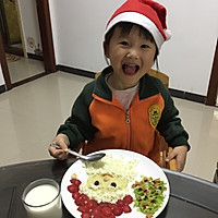 圣诞老人早餐#趣味挤出来，及时享美味#的做法图解13