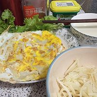 简单快手早餐系列之鸡蛋煎饼的做法图解1