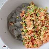 时蔬虾饼的做法图解4