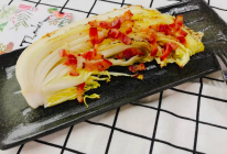 日式烤白菜色拉的做法