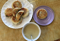 不用揉不用擀的稀面梅菜馅饼的做法