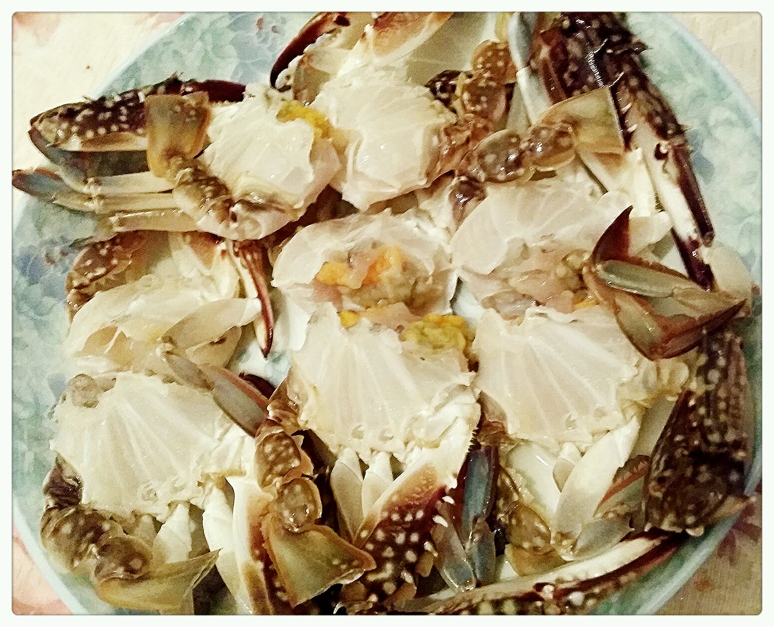 兰花蟹还是这个做法好吃，一口下去滑嫩鲜香，方法简单超好吃 - 哔哩哔哩