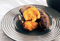 冬季必吃—砂锅烤红薯的做法