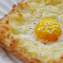 鸡蛋芝士烤吐司