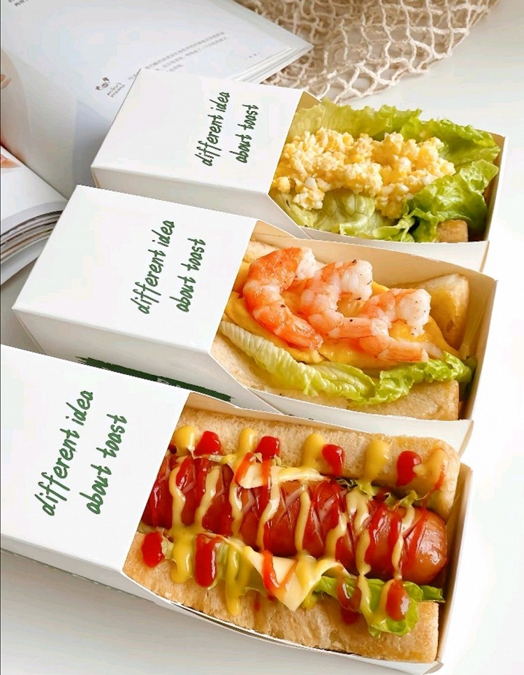 轻松get3种口味超BOX三明治的做法