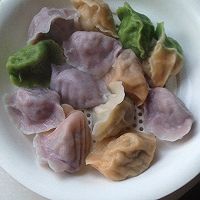 彩色水饺的做法图解6