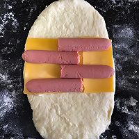 #安佳儿童创意料理#火腿流心芝士面包的做法图解10
