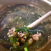 正宗韩式海带牛肉汤