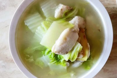白菜（百财）芋头汤