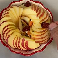 #流感季饮食攻略#冰糖红枣蒸苹果的做法图解3