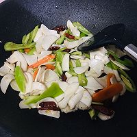 杏鲍菇炒肉片的做法图解6