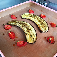 黑椒罗勒烤香蕉#带着美食去踏青#的做法图解5