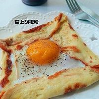 火腿奶香蛋饼的做法图解6