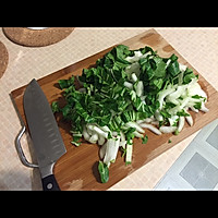 辣炒青菜鸡丝的做法图解2