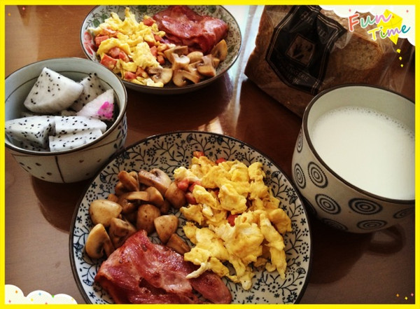 简单的英式早餐