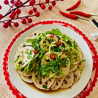 #素食主义#凉拌捞汁藕片的做法图解7
