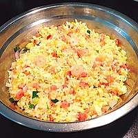 彩椒海鲜焗饭--美的M1-L237A微波炉试用之三的做法图解10