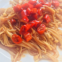 酱爆金针菇的做法图解4