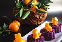 紫薯芒果糕#春季食材大比拼#的做法