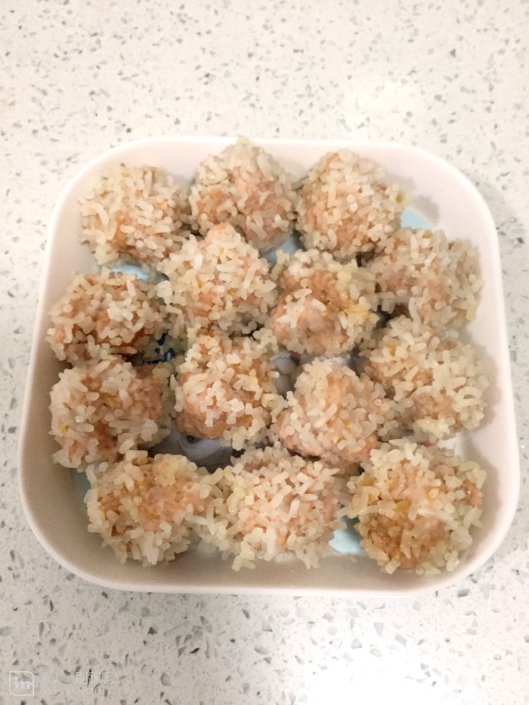珍珠丸子的做法图解5
