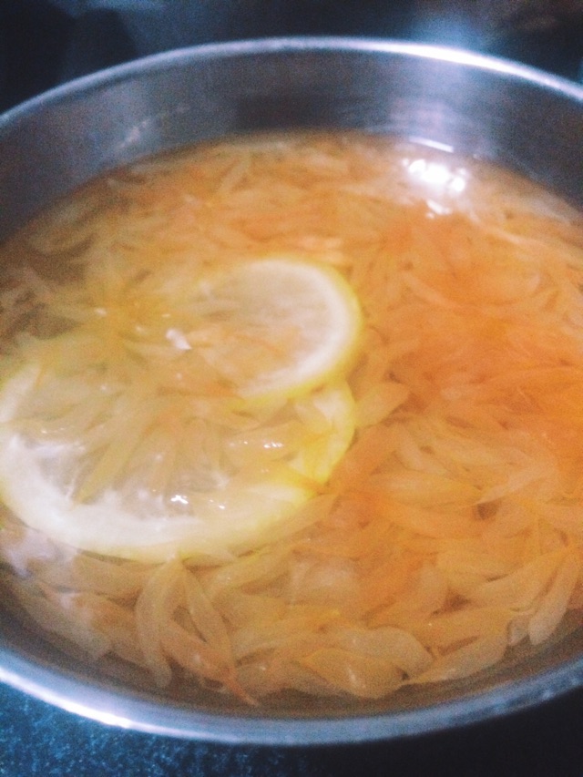 柠香柚子茶