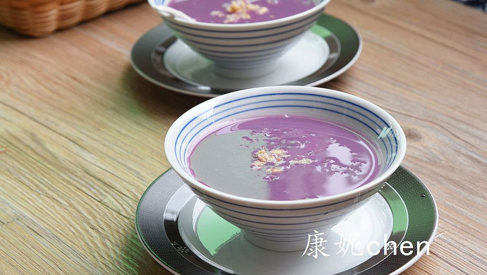 紫薯薏米银耳羹