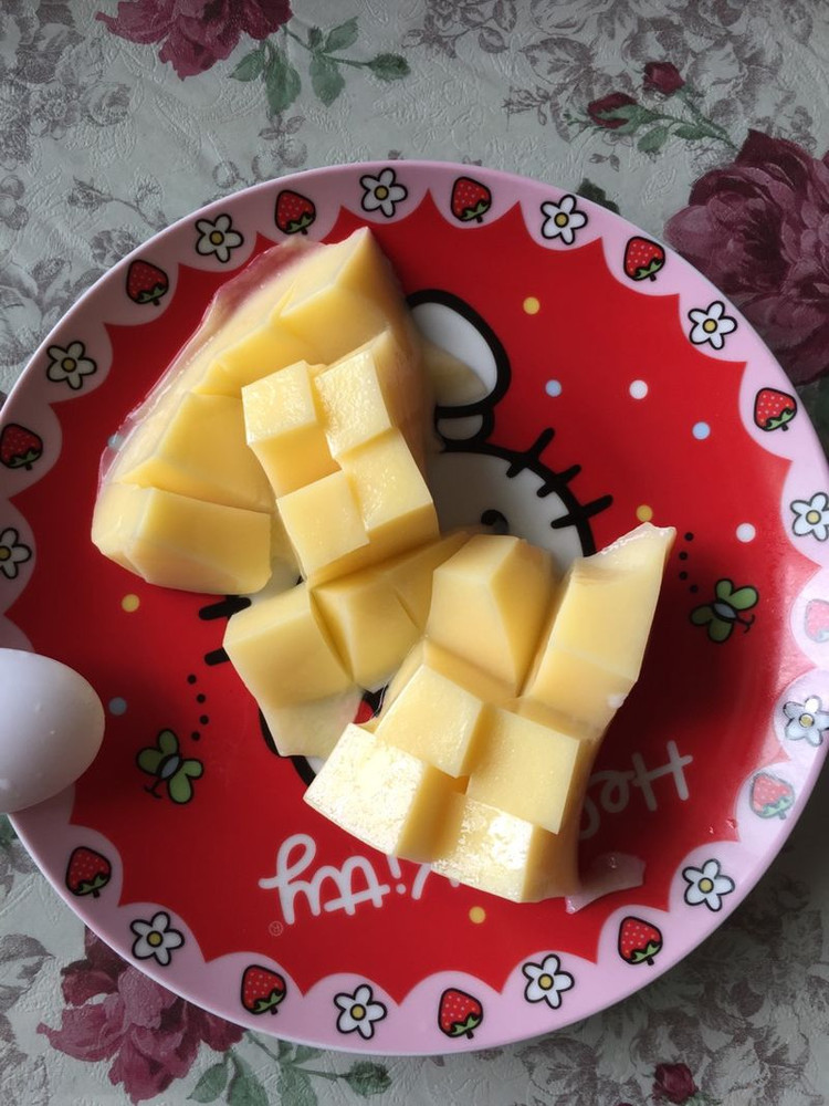 牛奶甜布丁（用布丁粉）简易步骤的做法