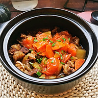 #精致一人食#砂锅牛肉炖胡萝卜土豆的做法图解9
