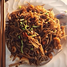超级减肥：酸辣虾仁豆芽