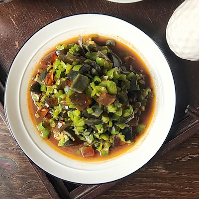 青椒皮蛋