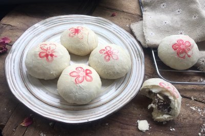 玫瑰鲜花饼