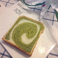 双色抹茶吐司的做法图解13