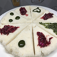 #少盐饮食 轻松生活#双色糯米糕的做法图解11