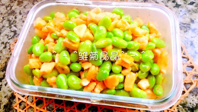 青豆鸡丁