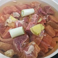 #冬季滋补花样吃法#清炖白萝卜牛肉汤的做法图解3