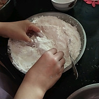 鳞片炸鸡(自制肯德基炸鸡)的做法图解7