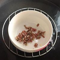 鲜嫩爽滑—腊肉水蒸蛋的做法图解3