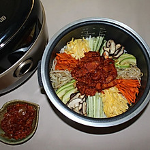 韩式泡菜五花肉拌饭#铁釜烧饭就是香#