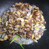 炒花蛤的做法图解3