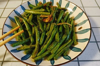 干煸长豆角