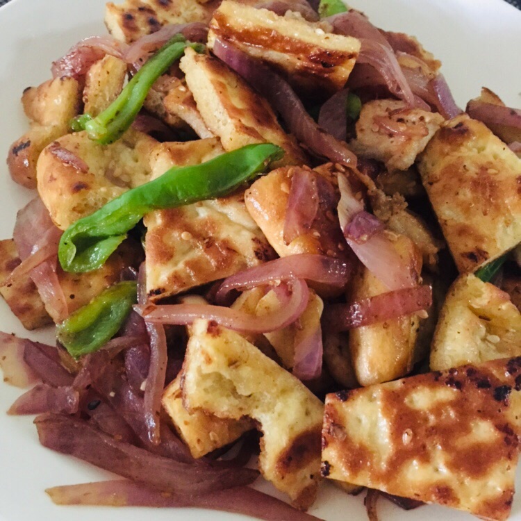 Stir fried meat with Nang (for one person)