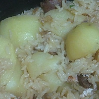 土豆焖饭的做法图解5