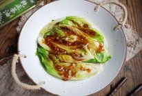 蚝油生菜这样做颜色翠绿不发黑，口感脆嫩还入味！的做法