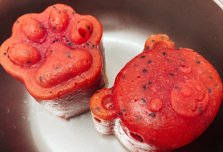 宝宝辅食-火龙果蒸糕的做法