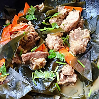 #元宵节美食大赏#海带炖排骨的做法图解10