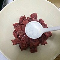 蒜香牛肉粒～椒盐口味的做法图解3