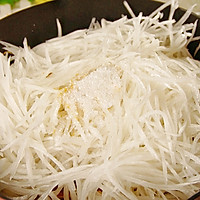 不用蒸的萝卜糕，一摊一煎，简单快手的做法图解4
